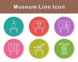 Museum Vector Icon Set