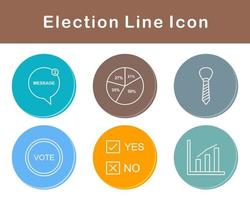 Election Vector Icon Set