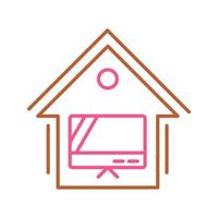 Smart TV Vector Icon