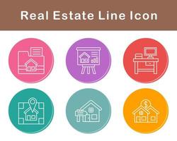 Real Estate Vector Icon Set