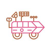 Moon Rover Vector Icon