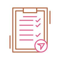 Clipboard Vector Icon