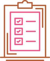 Checklist Vector Icon