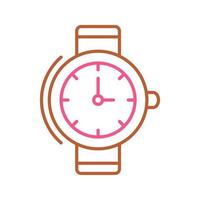 icono de vector de reloj de pulsera