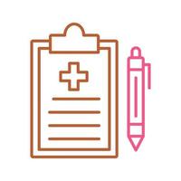 Medical Record Vector Icon