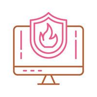 Firewall Vector Icon