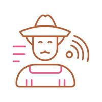 Farmer Vector Icon