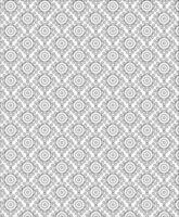 Black and white seamless pattern for coloring book in doodle style. vector