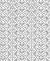 Black and white seamless pattern for coloring book in doodle style. vector