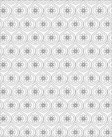 Black and white seamless pattern for coloring book in doodle style. vector