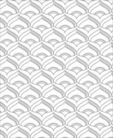 Black and white seamless pattern for coloring book in doodle style. vector