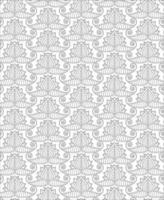 Black and white seamless pattern for coloring book in doodle style. vector