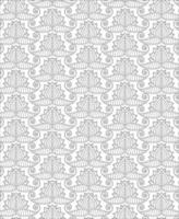 Black and white seamless pattern for coloring book in doodle style. vector