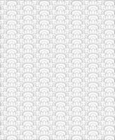 Black and white seamless pattern for coloring book in doodle style. vector