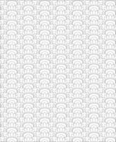 Black and white seamless pattern for coloring book in doodle style. vector