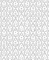 Black and white seamless pattern for coloring book in doodle style. vector
