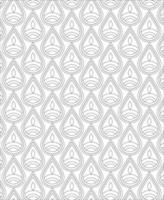 Black and white seamless pattern for coloring book in doodle style. vector