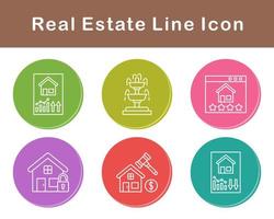 Real Estate Vector Icon Set