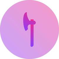 Unique Axe Vector Icon