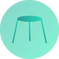 Unique Stool Vector Icon