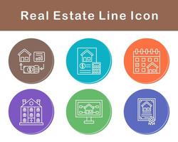 Real Estate Vector Icon Set