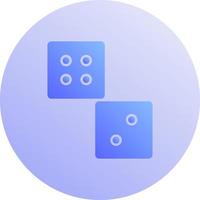 Unique Dice Vector Icon