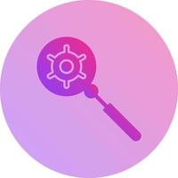 Unique Search Engine Optimizati Vector Icon