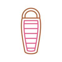 Sleeping Bag Vector Icon