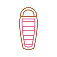 Sleeping Bag Vector Icon