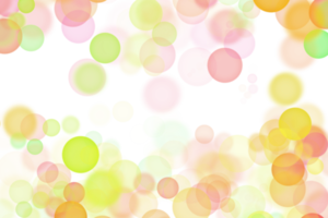 Punkt spärlich bunt Bokeh png