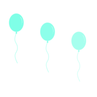 pastello menta palloncini galleggiante elevazione pendenza. png