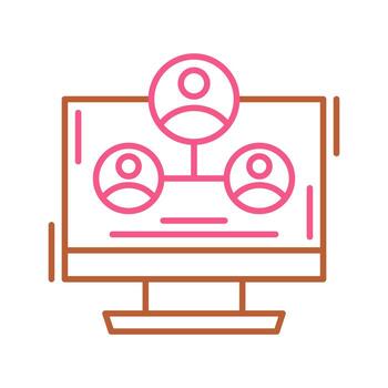 Hierarchy Structure Vector Icon