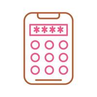 Pin Code Vector Icon