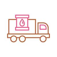 Fuel Truck Vector Icon