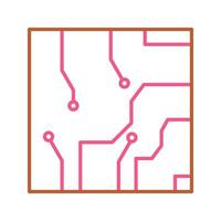 Electrical circuit Vector Icon
