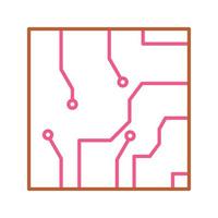 Electrical circuit Vector Icon