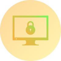 Unique Closed Access Vector Icon