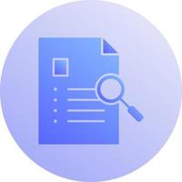 Unique Case Study Vector Icon