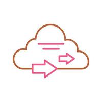 Cloud Computing Vector Icon