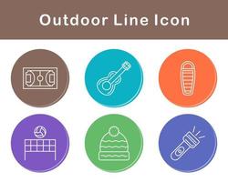 Outdoor Vector Icon Set