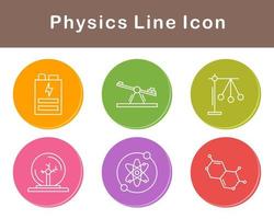 Physics Vector Icon Set