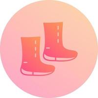 Unique Boots Vector Icon