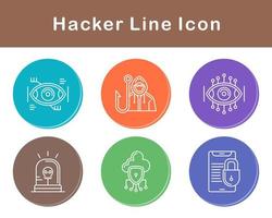 Hacker Vector Icon Set