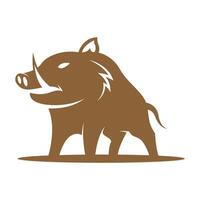 Wild Boar logo icon design vector