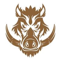 Wild Boar logo icon design vector