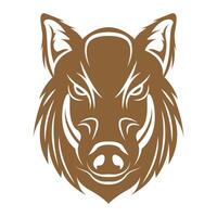 Wild Boar logo icon design vector