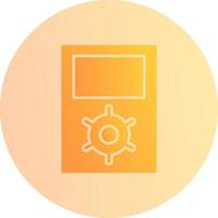 Unique Portfolio Management Vector Icon