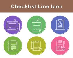 Checklist Vector Icon Set