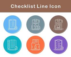 Checklist Vector Icon Set