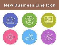 New Business Vector Icon Set